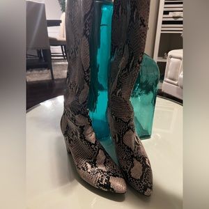 Snakeskin Boots